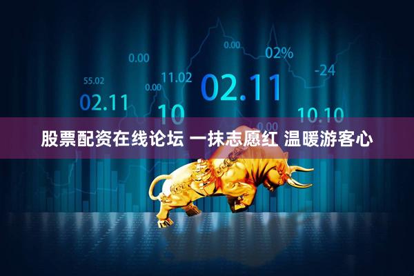 股票配资在线论坛 一抹志愿红 温暖游客心